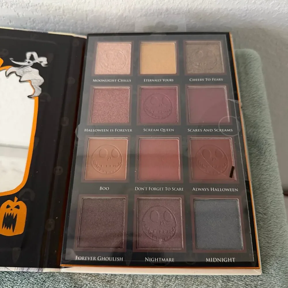 Nightmare Before Christmas 12 Color Eyeshadow Palette New
